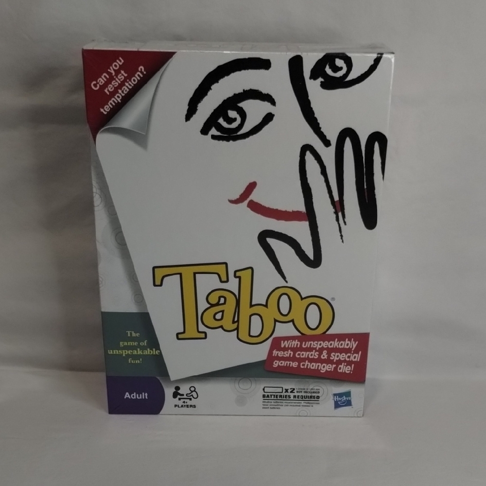 Taboo Board Game by Hasbro